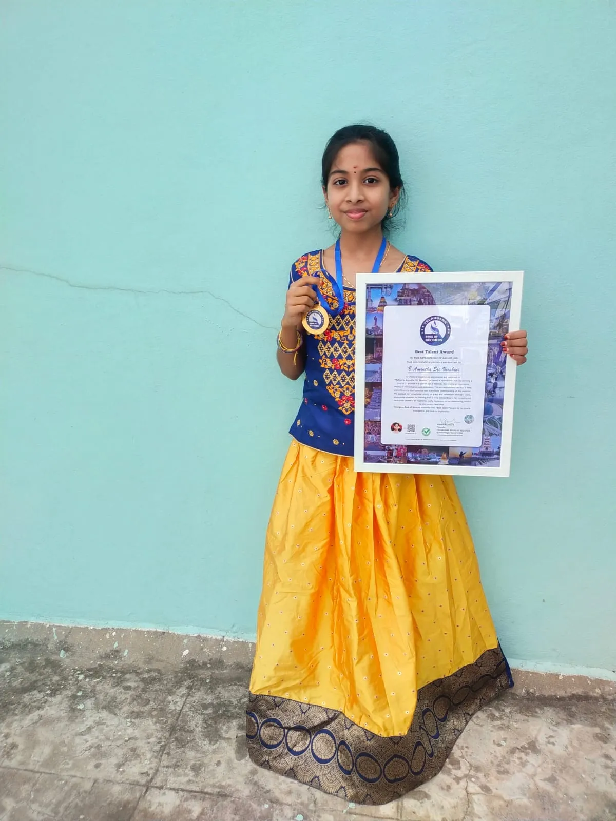 B Amrutha Sri Varshini