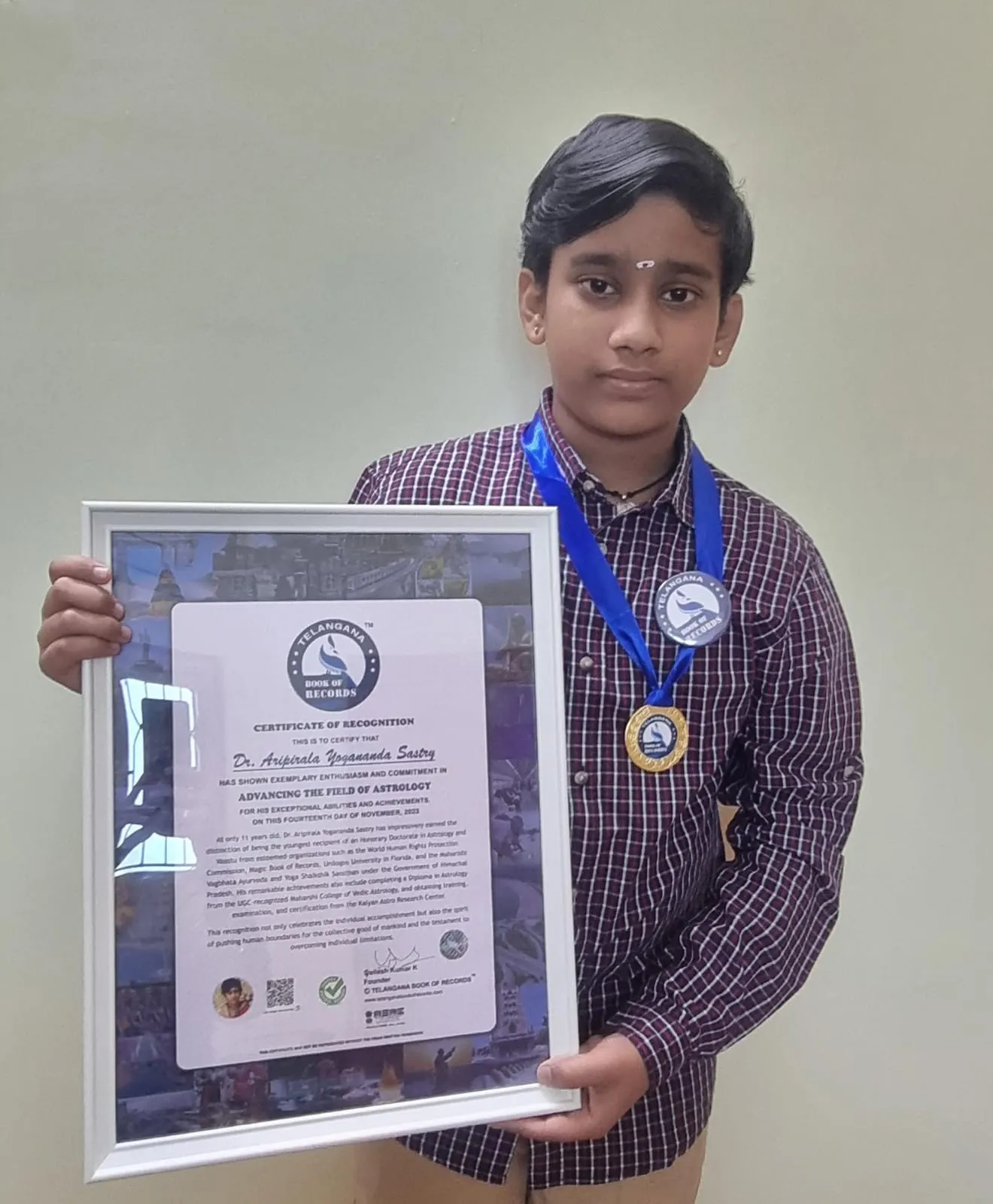 Dr. Aripirala Yogananda Sastry